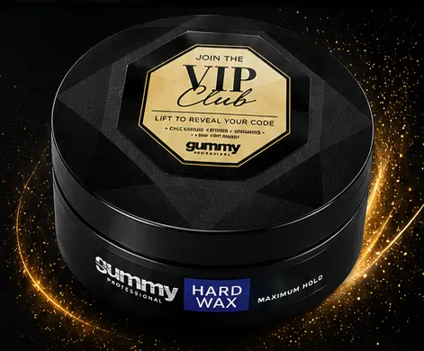 Gummy Professional Hard Wax with VIP Club label